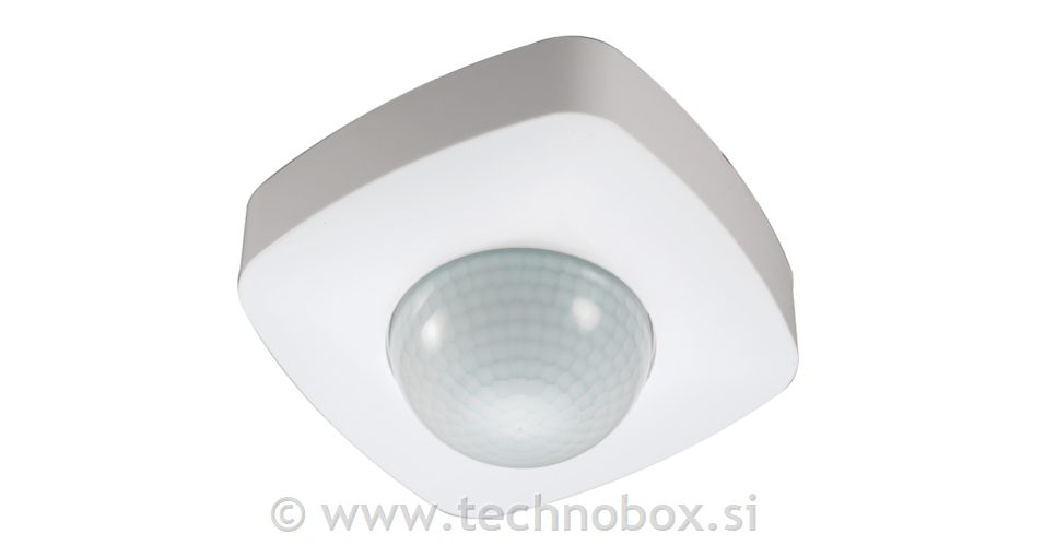 Senzor prisotnosti N/O kva 360 beli IP20