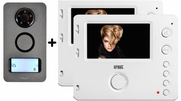 Videofon dvodružinski KIT MIRO&MIKRA