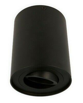 Svetilka tube rollo n/o okrogla črna