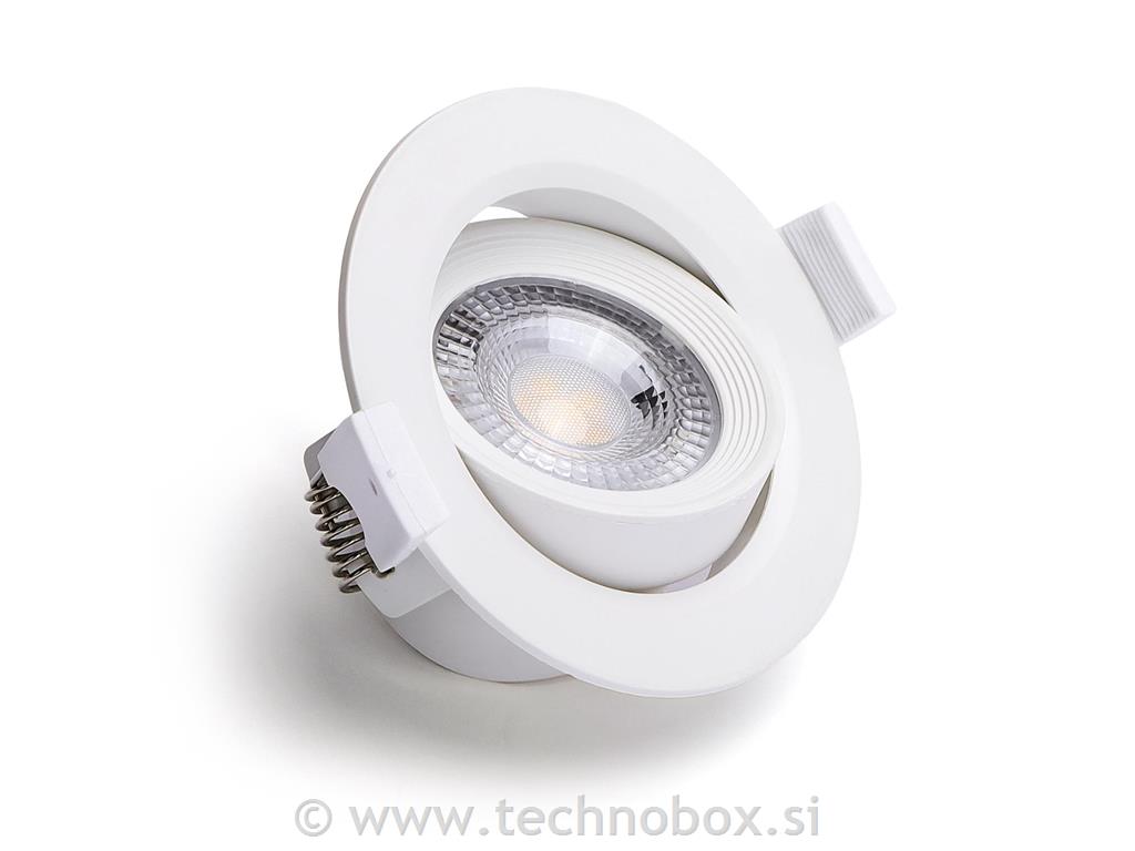 Svetilka LED kot. nast. 5W 4000K okrogla