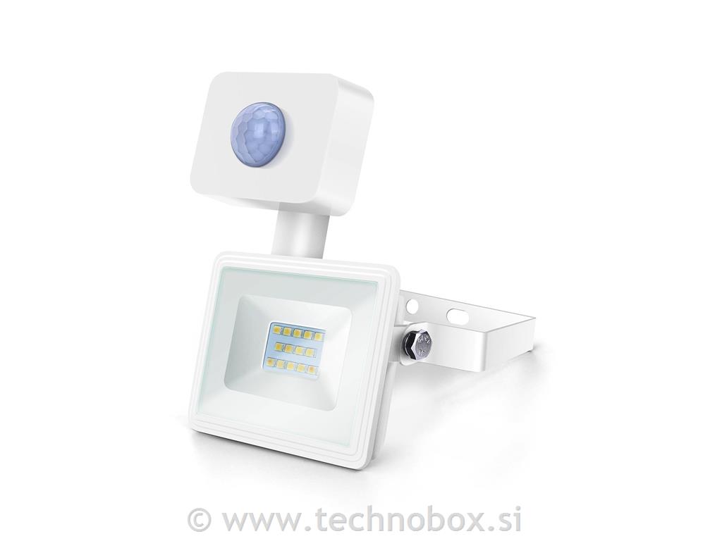 Reflektor LED 10W 4000K IP65 s senz.bel