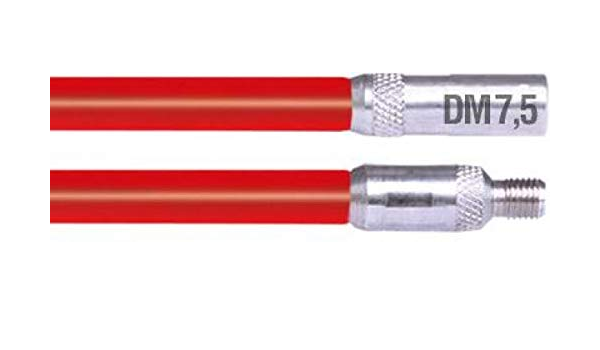 Palica fiberglass rdeča - trda