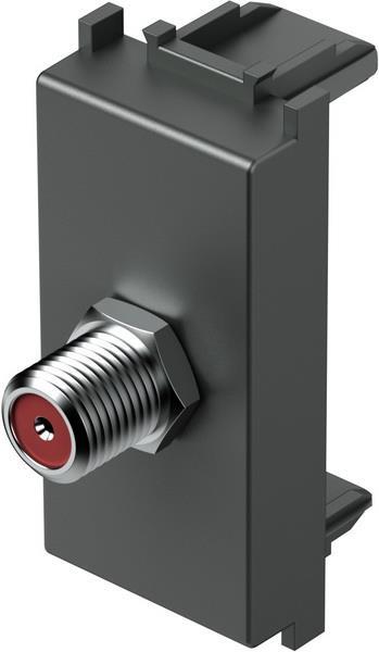 Vtičnica modul TV 1M - koax osnovna antr