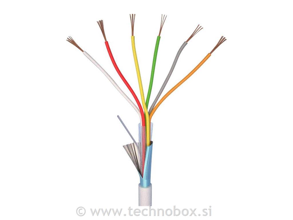 Kabel LiYCY 6x0,5mm2