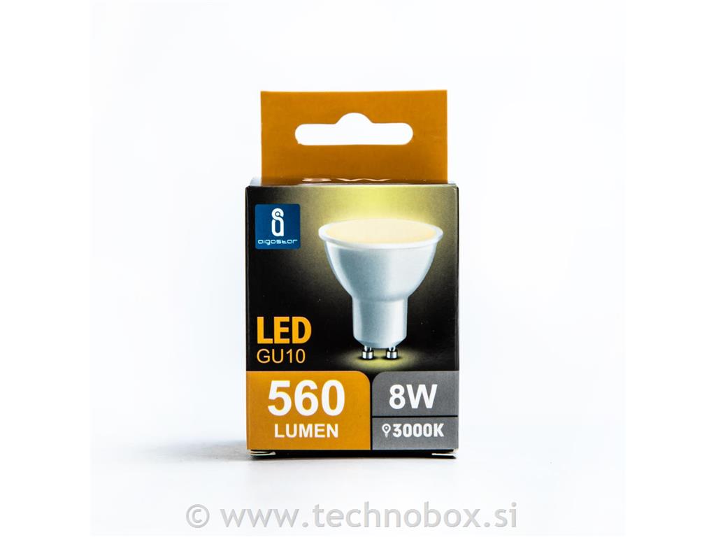 Žarnica LED GU10 8W 3000K
