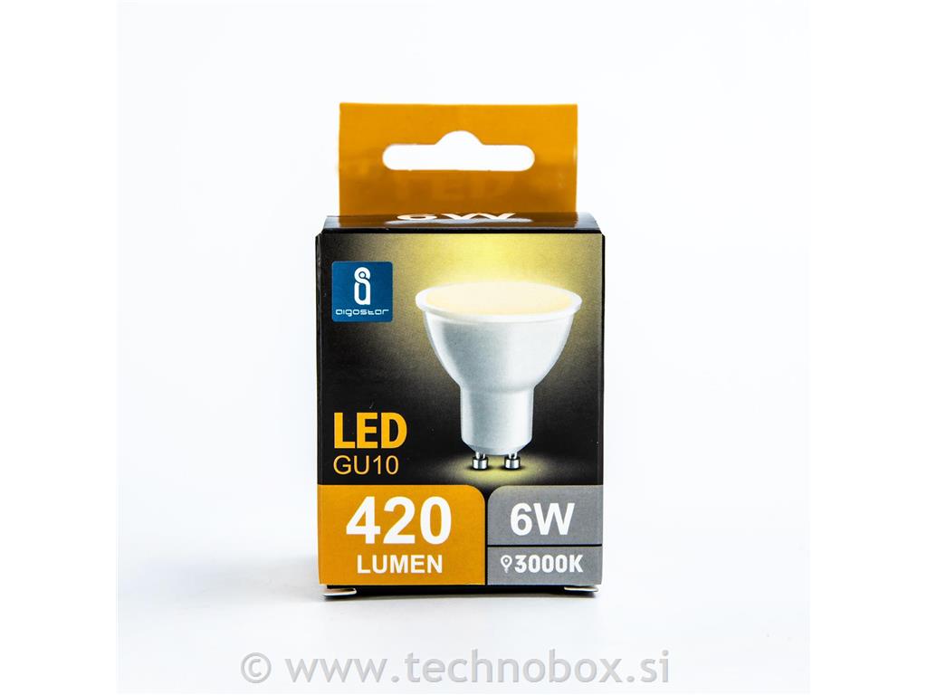 Žarnica LED GU10 6W 3000K 480lm