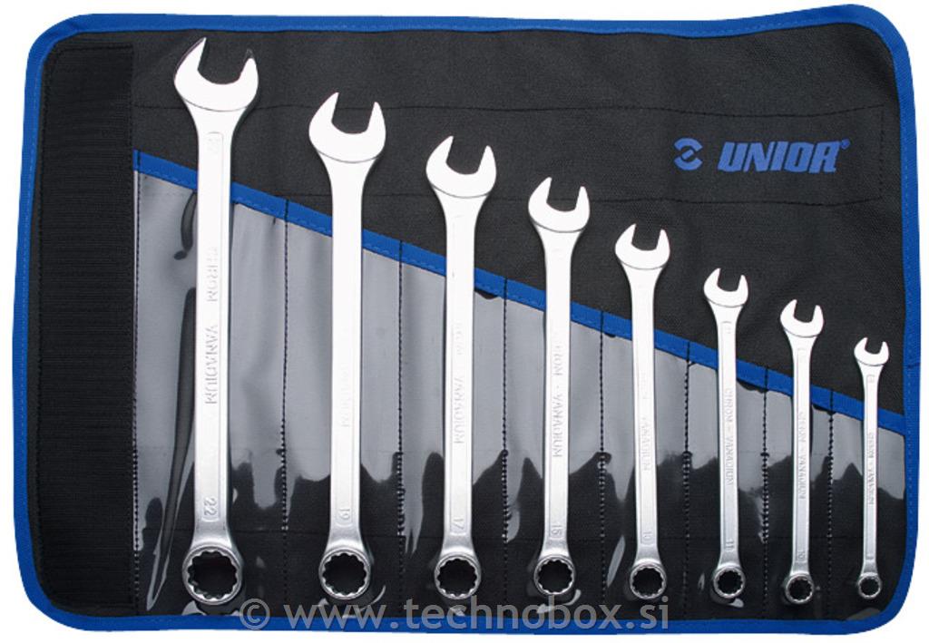 Ključi viličasti 8-22 mm / 8 kos