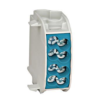 Sponka za dvižne vode 1P 25mm2 modra