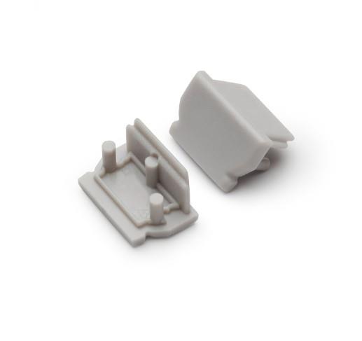 Končni element UNI12 srebrn