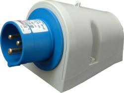 Vtikač stenski motor.16A230V 3P IP44