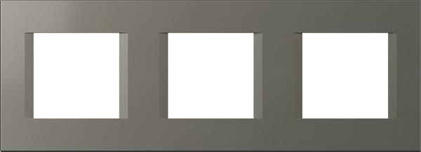 Okvir okrasni modul line 3x2M titan