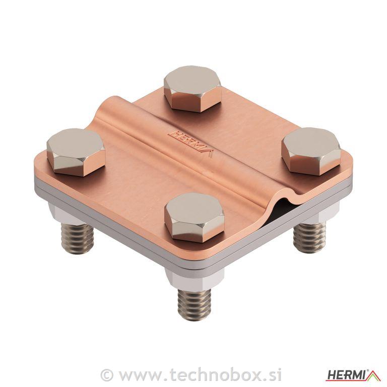 Sponka križna 3x58 žica-valjan.Cu/Rf-V