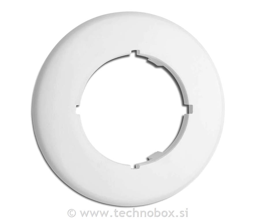 Okvir okras.okrogli samost.Duroplast bel