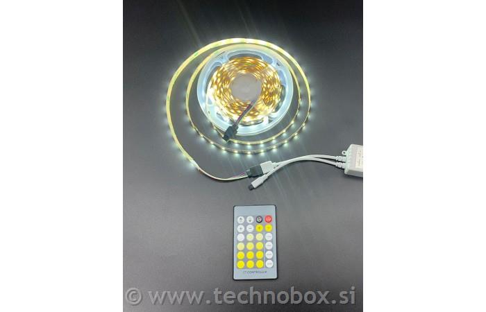 Trak LED 16,8W/m120 led/m 24V 3200-6400K