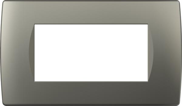 Okvir okrasni modul soft 4M titan