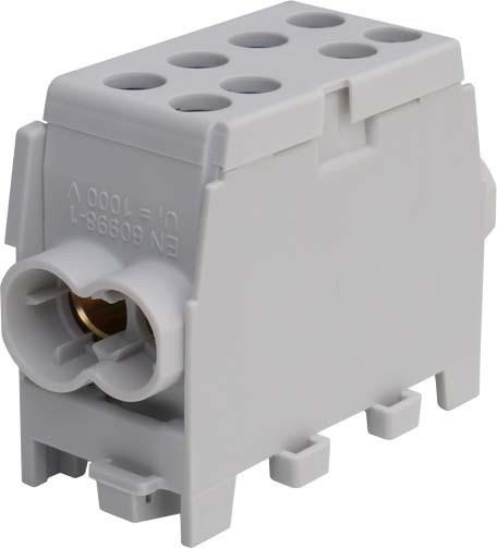 Sponka za dvižne vode 1P 35mm2 1/2 siva