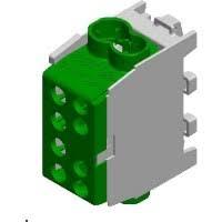 Sponka za dvižne vode 1P 35mm2 1/2 ru-ze