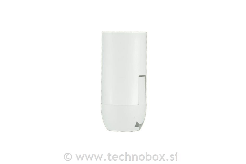 Okov E14 za sijalko bel