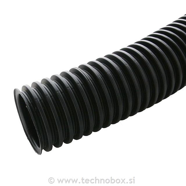 Cev UV fi 10-6,5mm nylon črna