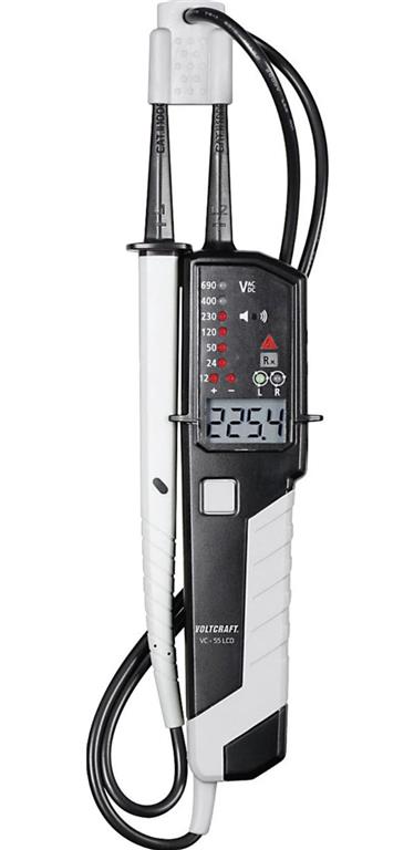 Preizkuševalec nap. dvopolni z LED-prik.