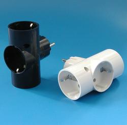 Razdelinik vtični TR-3 črni