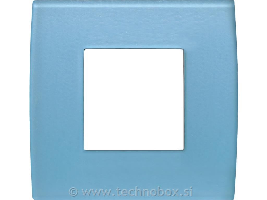 Okvir okrasni PURE 2M steklo modro