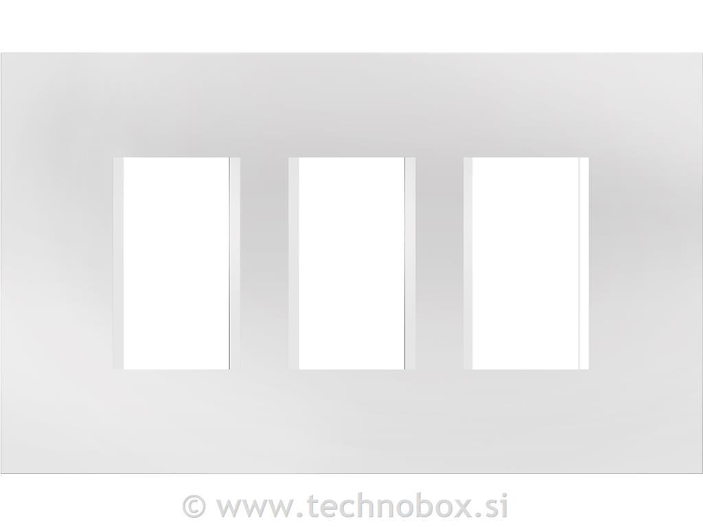 Okvir okrasni modul kopalniški 3M srebrn