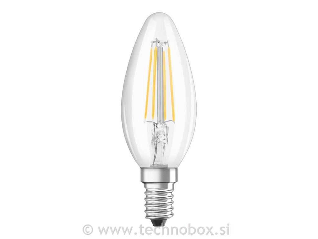 Žarnica LED Retro E14 240V 5W 4000K dim.
