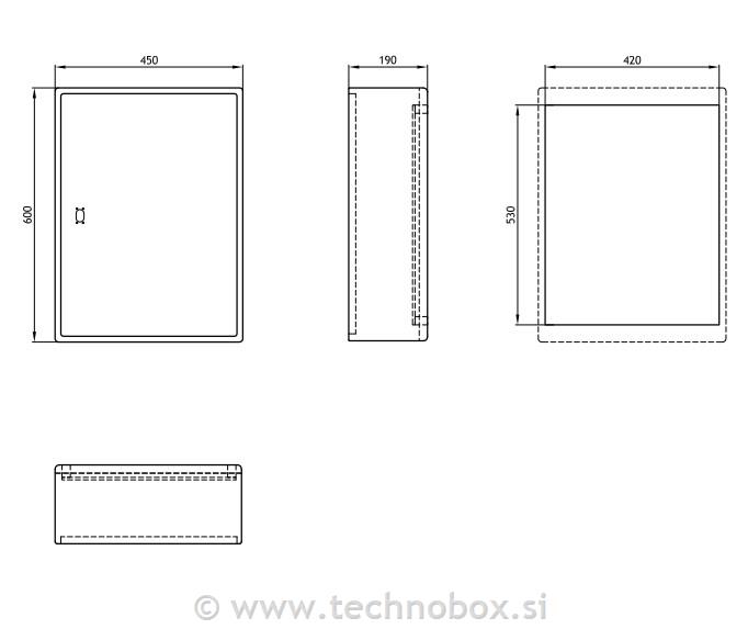 Omara PO 2 nadomet brez oken