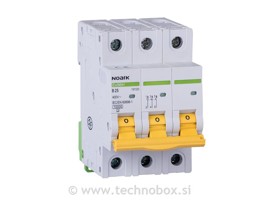 Varovalka avt. Ex9BH D 32A 3P