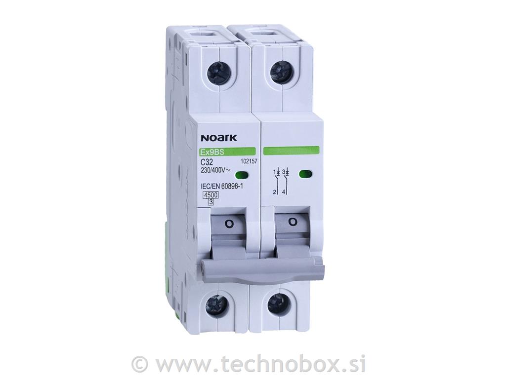 Varovalka avt. Ex9BS C 40A 2P