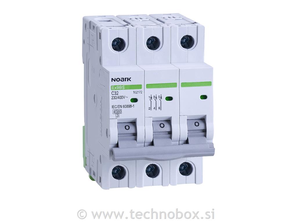 Varovalka avt. Ex9BS D 6A 3PN