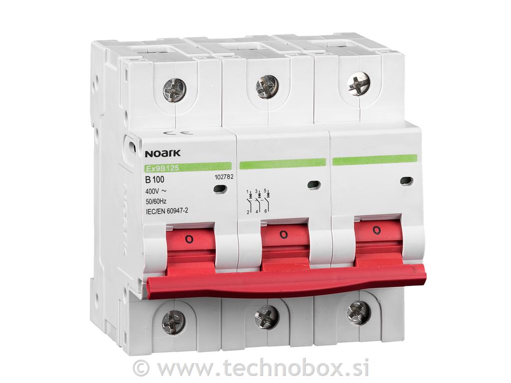 Varovalka avt.Ex9B125 B 80A 3P