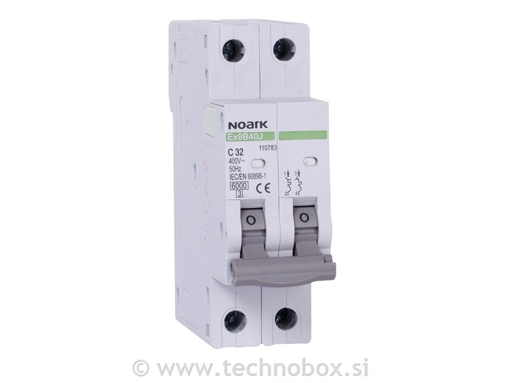 Varovalka avt.Ex9B40J C 6A 2P