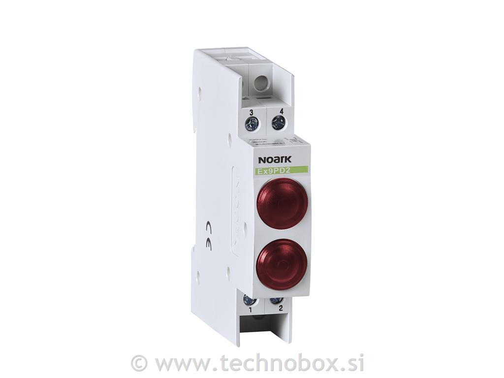 Svetilka signalna za na letev 24V rdeča