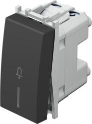 Tipkalo modul za zvonec črno 1M