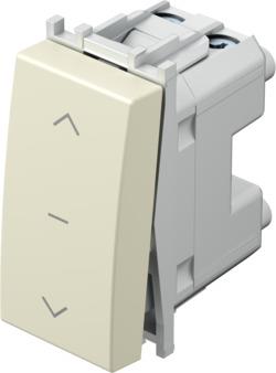 Stikalo modul za žaluzije 1-0-2 bež