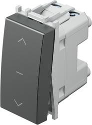 Tipkalo modul 1-0-2 za žaluzije antracit