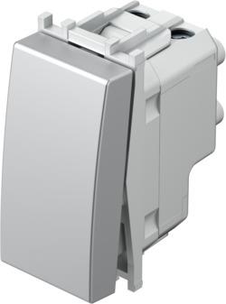 Stikalo modul križno 16A 1M srebrno