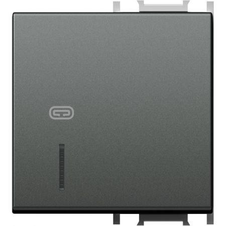 Tipka modul stikala 2M simb.infra antrac