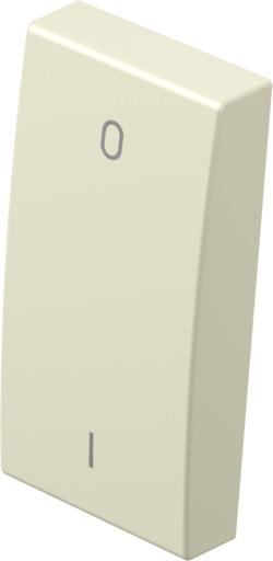 Tipka modul dvopolna 1M bež