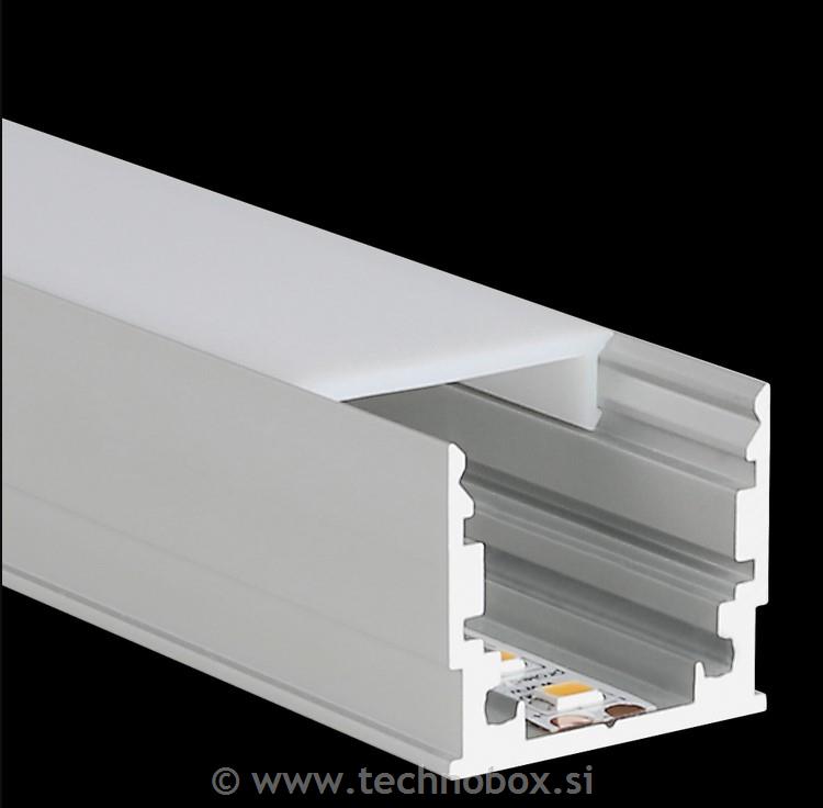Profil led ECOLINE 6mm +difuzor mati