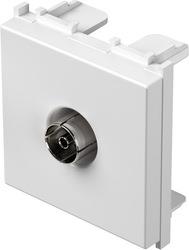 Vtičnica R osnovna 0dB 2M bela