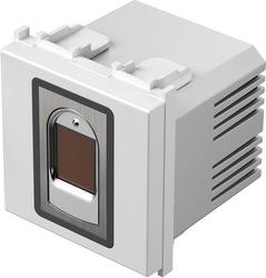 Stikalo modul za prstni odtis 3A 2M belo