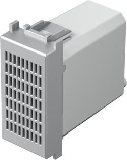 Zvonec modul 8VA 230V 1M srebrn