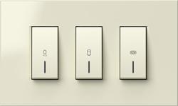 Stikala modul kopalniška 3x20A 4M bež