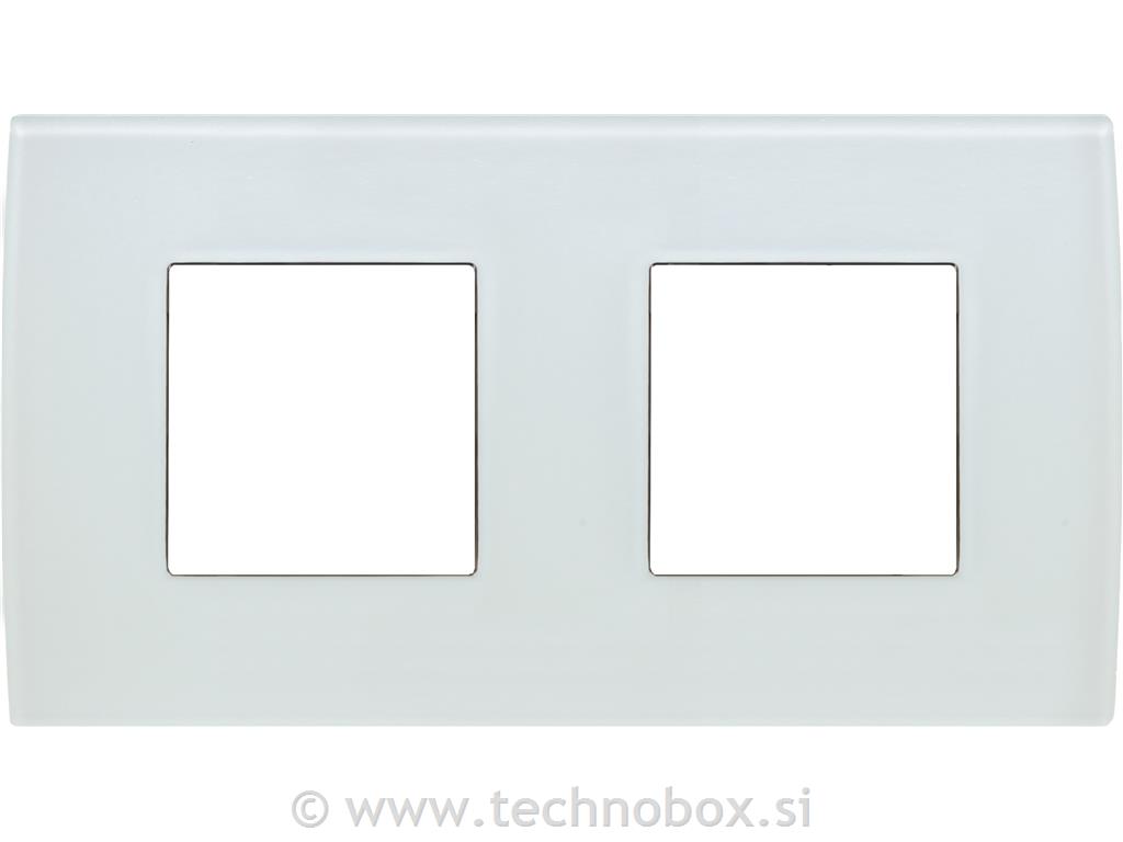 Okvir okrasni PURE 2x2M ledeno bel