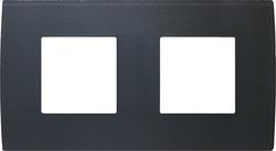 Okvir okrasni PURE 2x2M ledeno siv