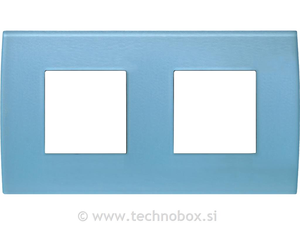 Okvir okrasni PURE 2x2M ledeno moder