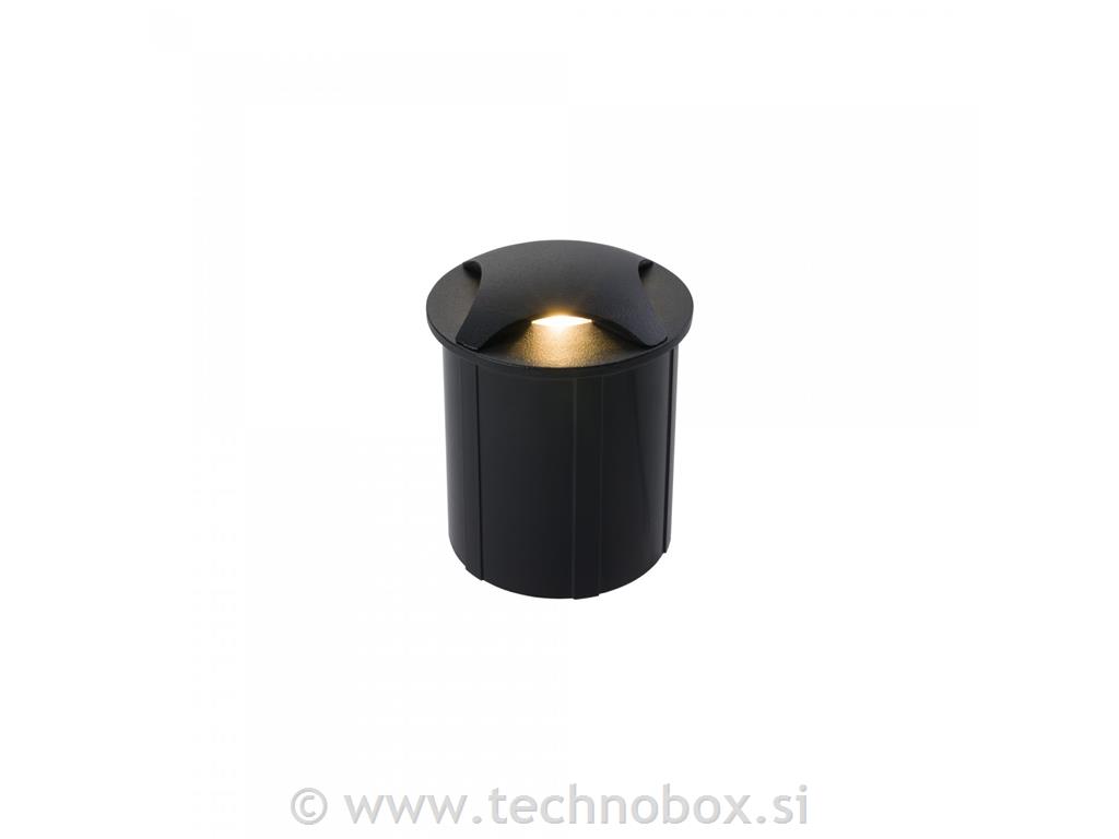 Svetilka zunanja PAT 3W 3000K IP65 črna